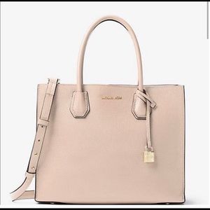 Michael Kors Mercer Soft Pink Large Tote NWT